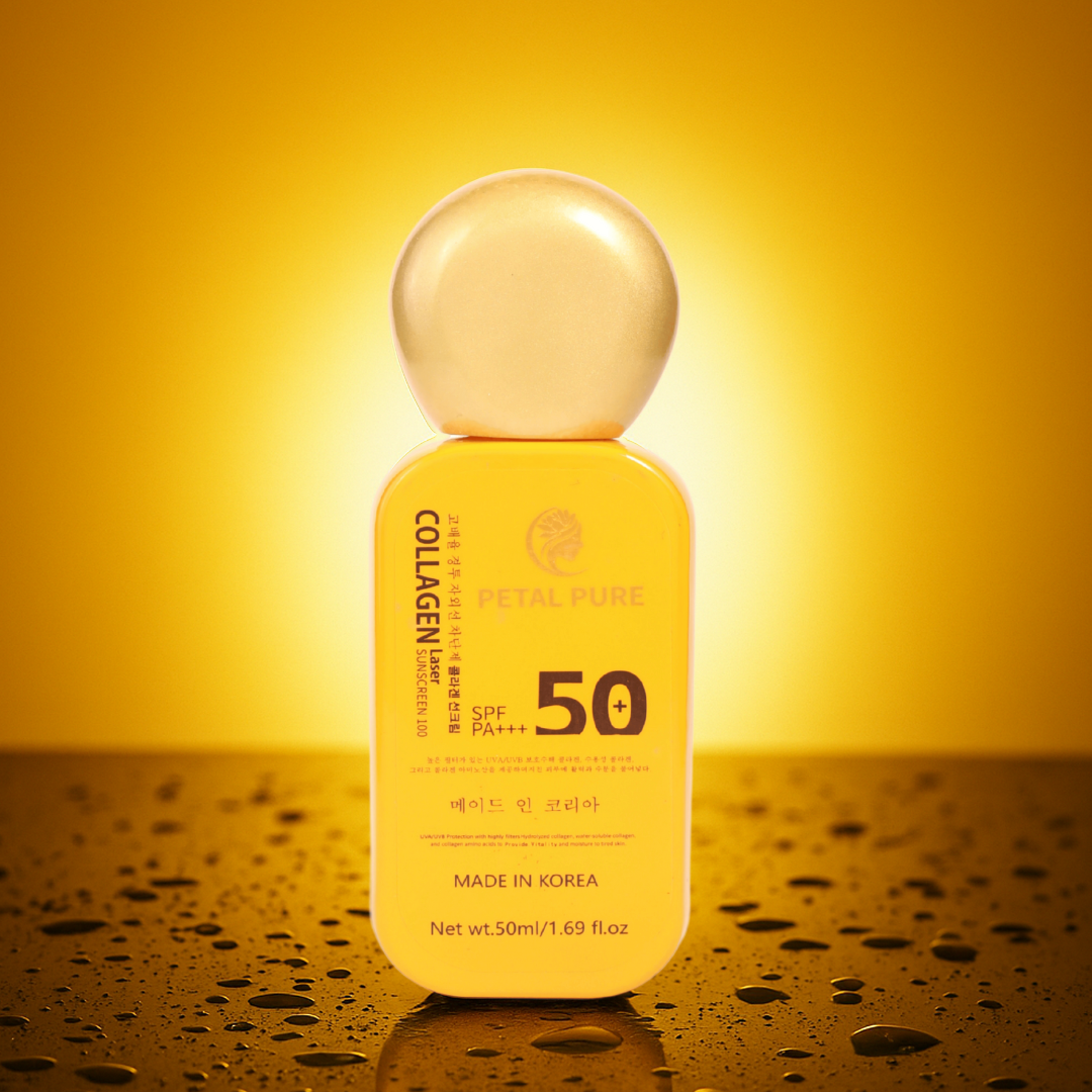Petal Pure Collagen Laser Sunscreen SPF 50+ PA+++